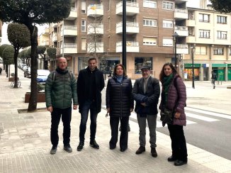 Taradell - Visita del Director del Servei Català de Trànsit a Taradell per veure les obres subvencionades per la Generalitat