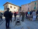 Vine a reviure el Taradell Republicà i la retirada de les tropes republicanes