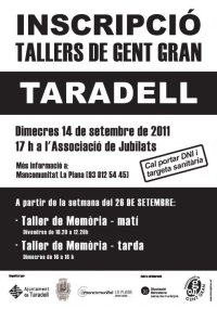 Cartell gent gran activa