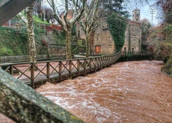 FOTOS i VÍDEOS. El pas de la tempesta Gloria per Taradell