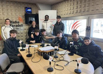 ÀUDIO. Alumnes del curs d'auxiliar forestal de la Mancomunitat visiten Ràdio Taradell