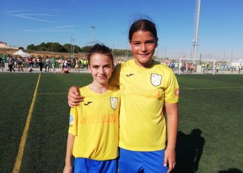 Dues taradellenques participen a les Trobades Territorials Femenines de futbol amb la selecció Osona 