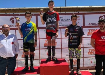Primer lloc de Jordi Tulleuda a la primera prova de la Copa Espanya de bicitrial