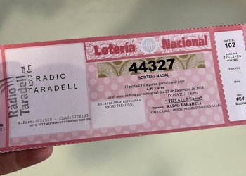 44327, el número de loteria de Ràdio Taradell