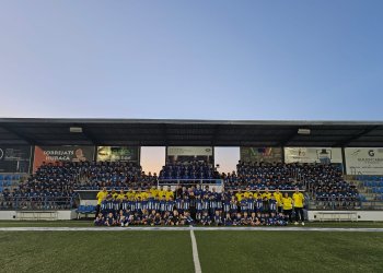 FOTOS. La UD Taradell presenta els seus 18 equips en una jornada festiva de futbol i comunitat