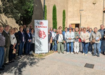 Uns 30 voluntaris de Càritas a Osona es troben a Taradell