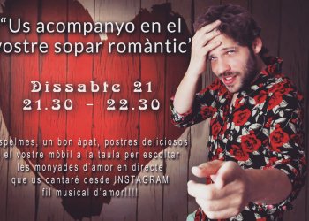 #JoEmQuedoACasa: concert romàntic amb Guillem Soler i lectura amb Aniol Florensa