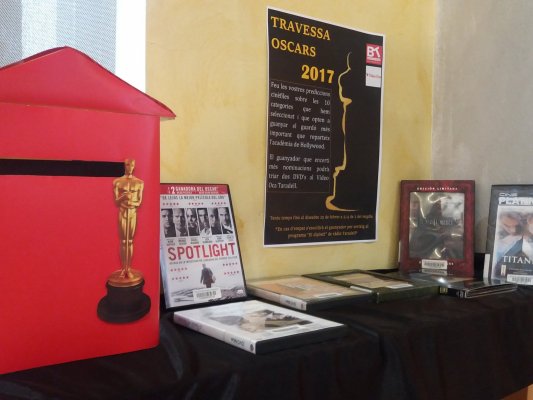 Participa a la travessa dels Oscars a la Biblioteca Antoni Pladevall i Font de Taradell