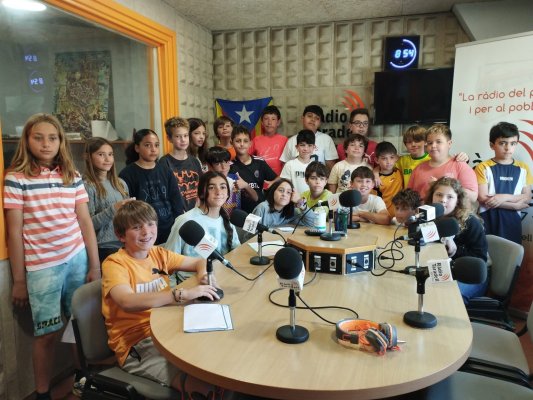 ÀUDIO. Les notícies positives dels alumnes de 5è del Sant Genís i Santa Agnès