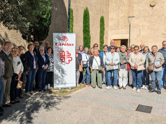 Uns 30 voluntaris de Càritas a Osona es troben a Taradell