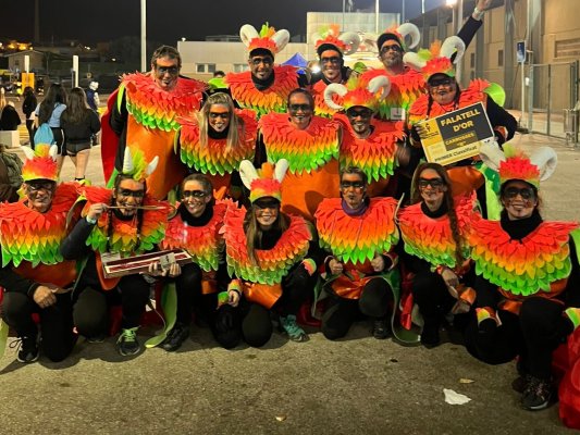 Els Troneres i CarnaSEB, primers i segons al Carnaval de Torelló