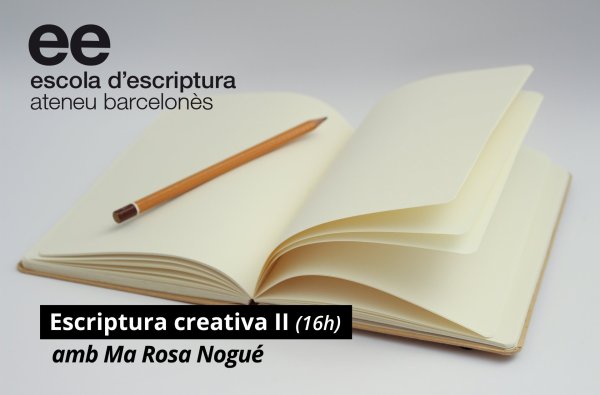 Inscripcions obertes pel curs d'escriptura narrativa amb Maria Rosa Nogué