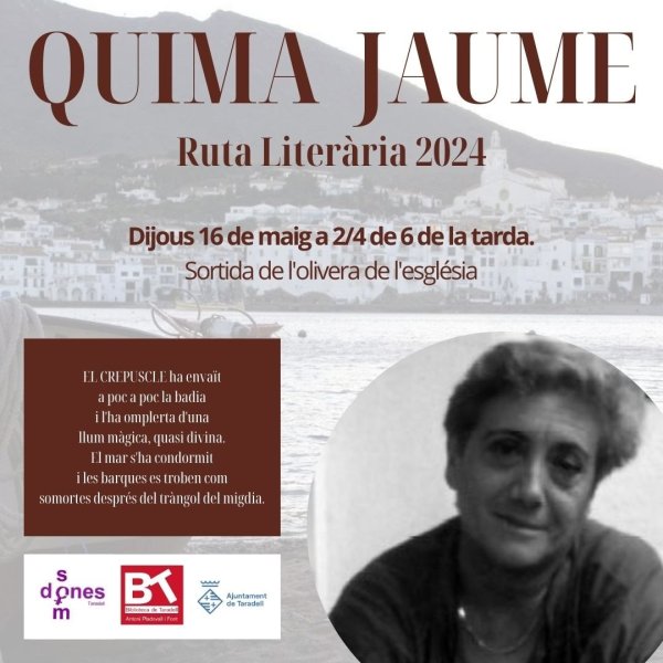 La ruta poètica dedicada a Quima Jaume