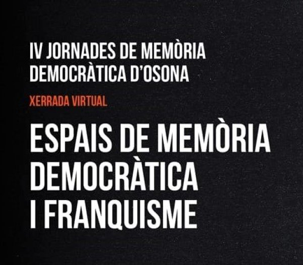 VÍDEO: IV Jornades de Memòria Democràtica d'Osona 