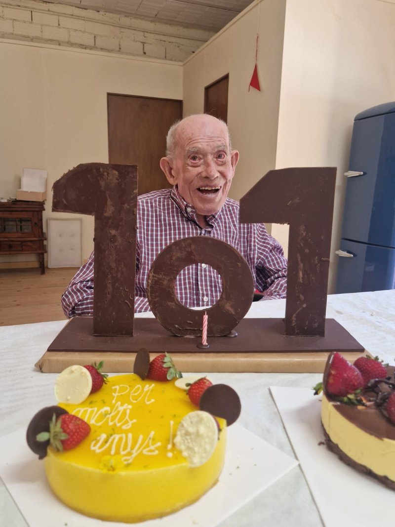 Lluís Clot Riera als 101 anys