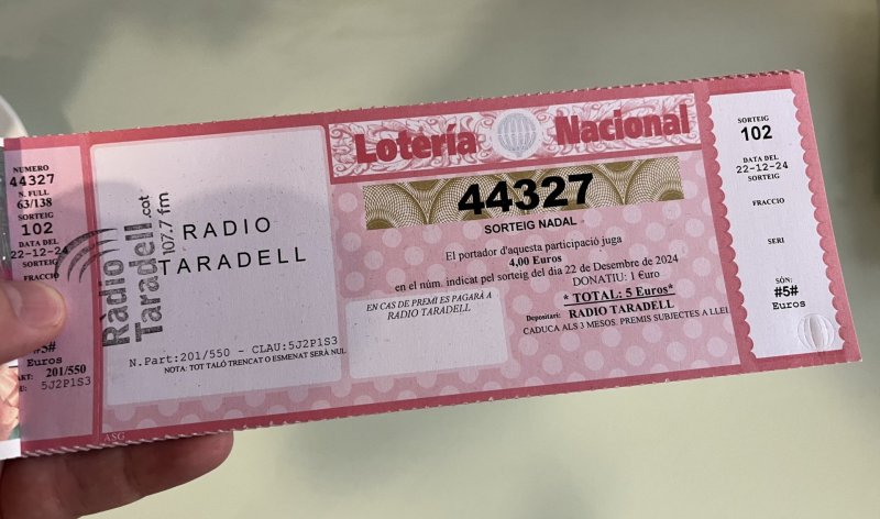 Loteria ràdio 2024