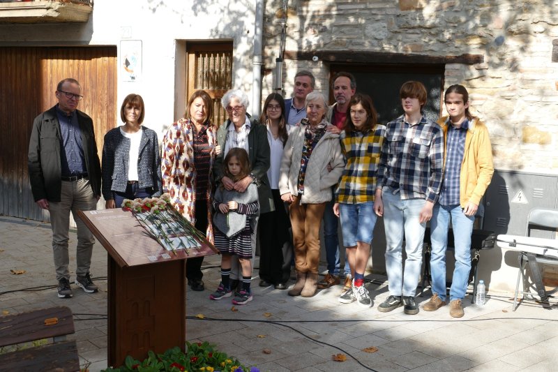 Inauguració placa